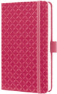 Sigel – Notizbuch – Jolie Flair – A5 – Hardcover – 174 Seiten – Linie – 80-Gramm-Papier – Fuchsia-Pink – Si-JN105