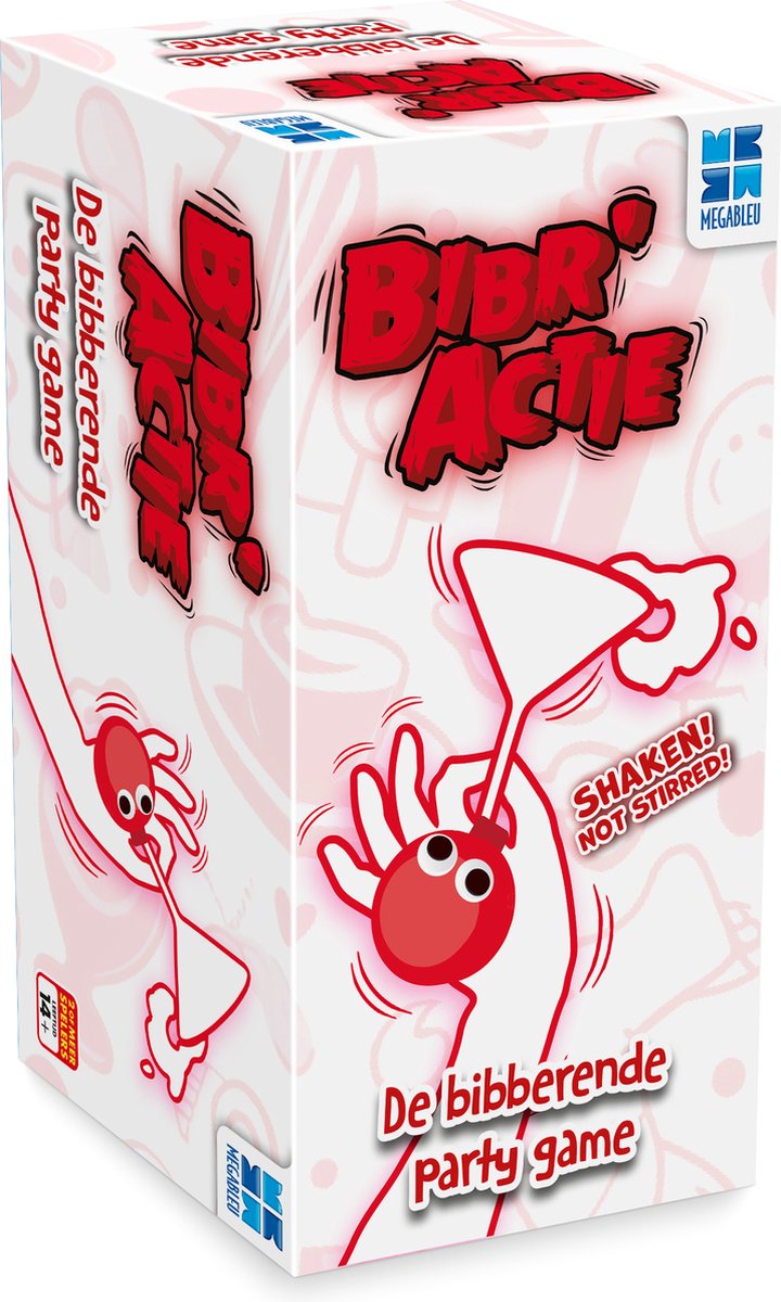 Megableu bibr'actie - urkomisches Partyspiel mit bibberenden uitdagingen - Aktivitäten für Familien und Freunde - 2-6 Spiele - vor 14 Jahren