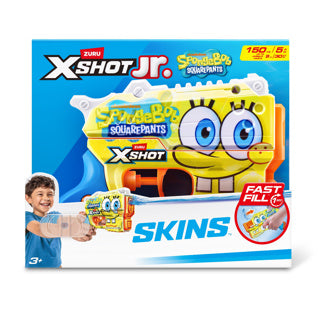Wasserpistole X-Shot Fast Fill Skins Spongebob | 2 Stk