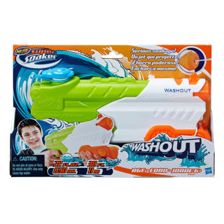 Nerf Supersoaker Auswaschung