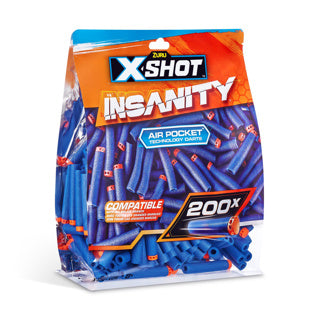 Zuru X-Shot Insanity 200 Darts Pack Nachfüllung