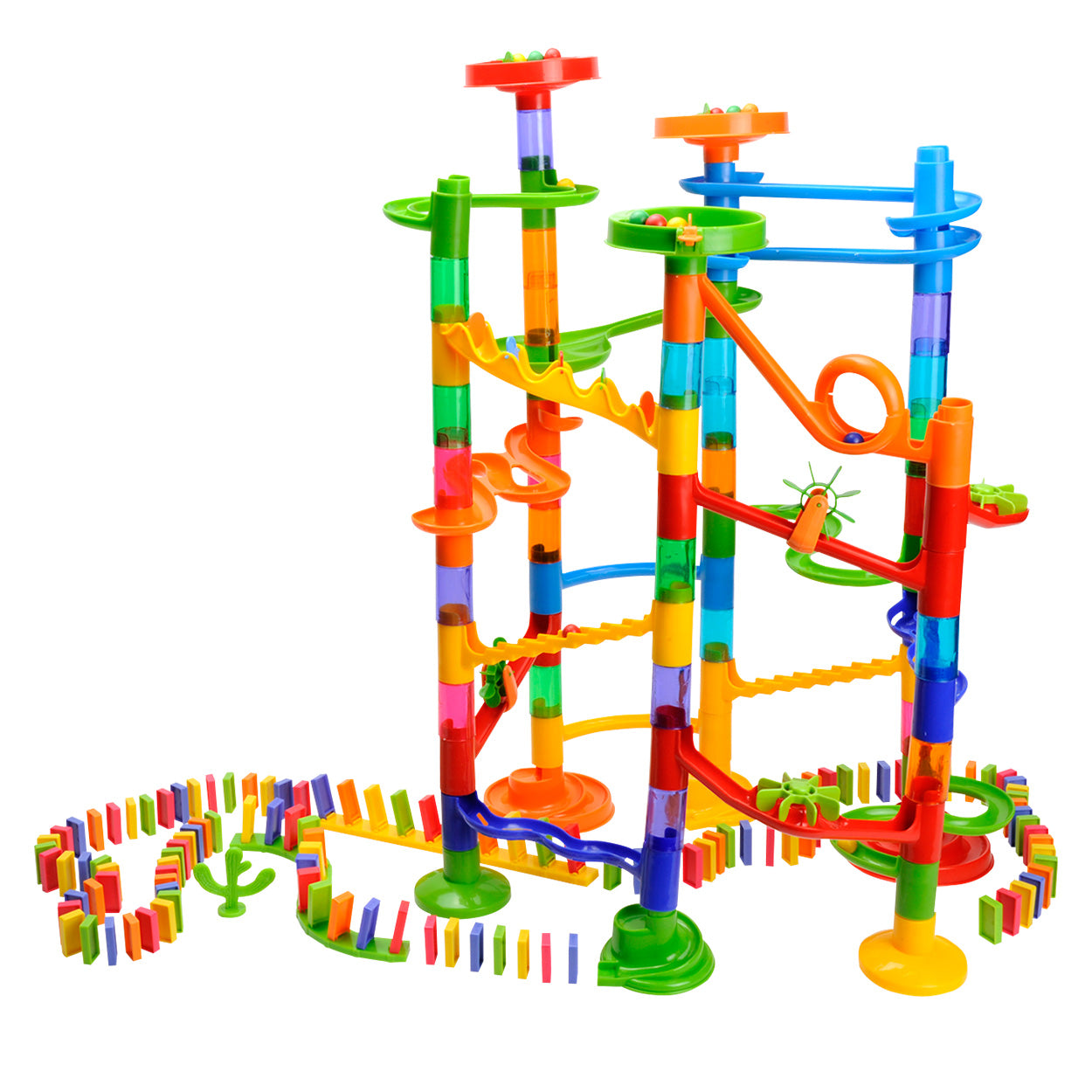 Marmor Track mit Domino, 178dlg.