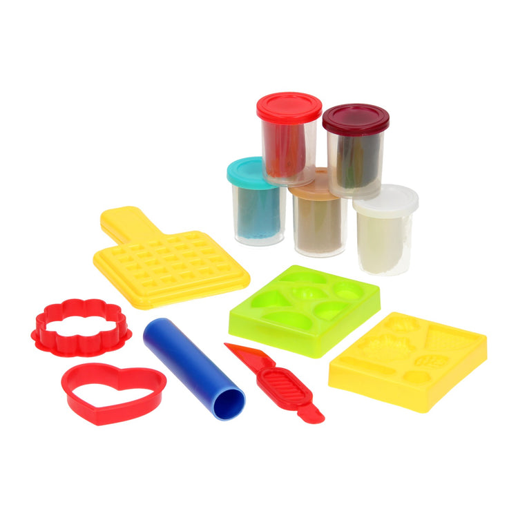 Ton-Set Waffeln - 5 Tontöpfe