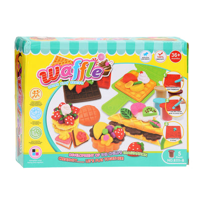 Ton-Set Waffeln - 5 Tontöpfe