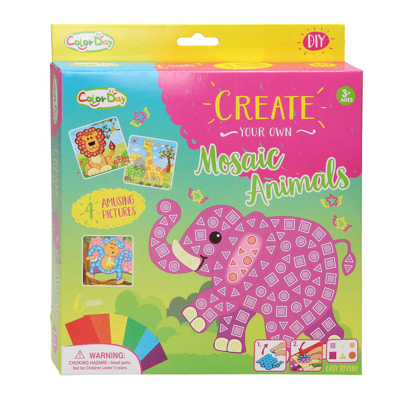 Mosaikhandwerk Tiertiere