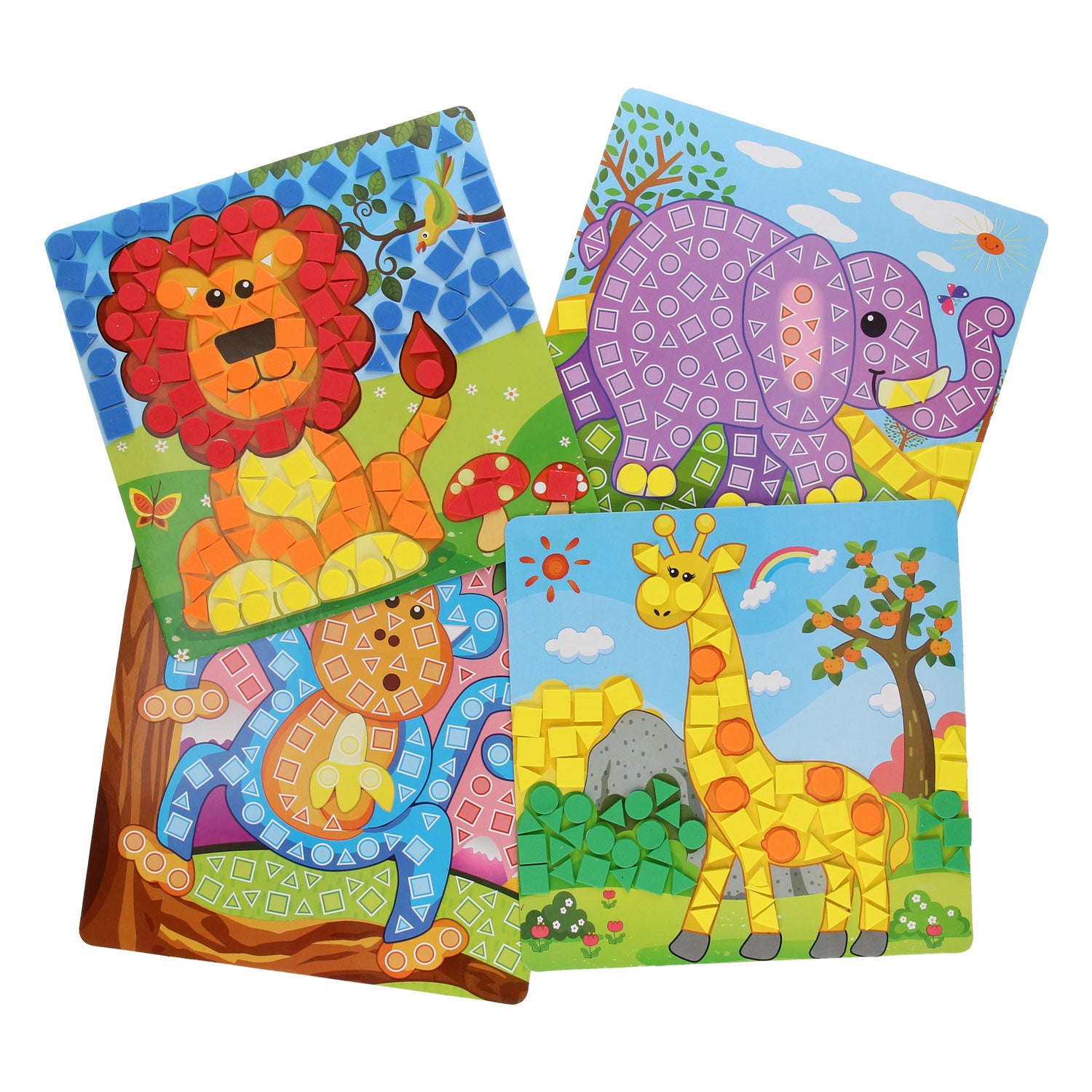 Mosaikhandwerk Tiertiere