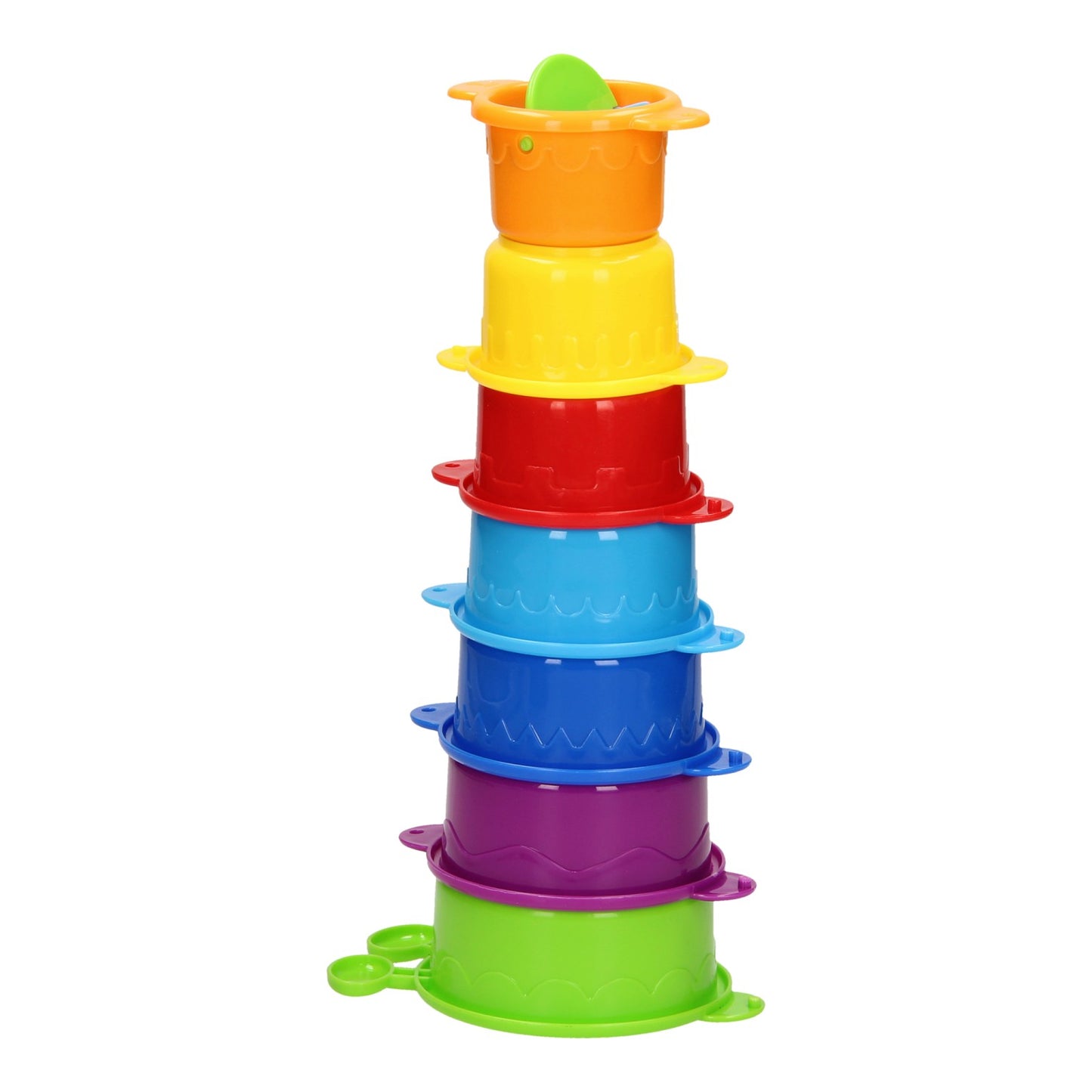 Stacking Cups Caterpillar Deluxe 7dlg.