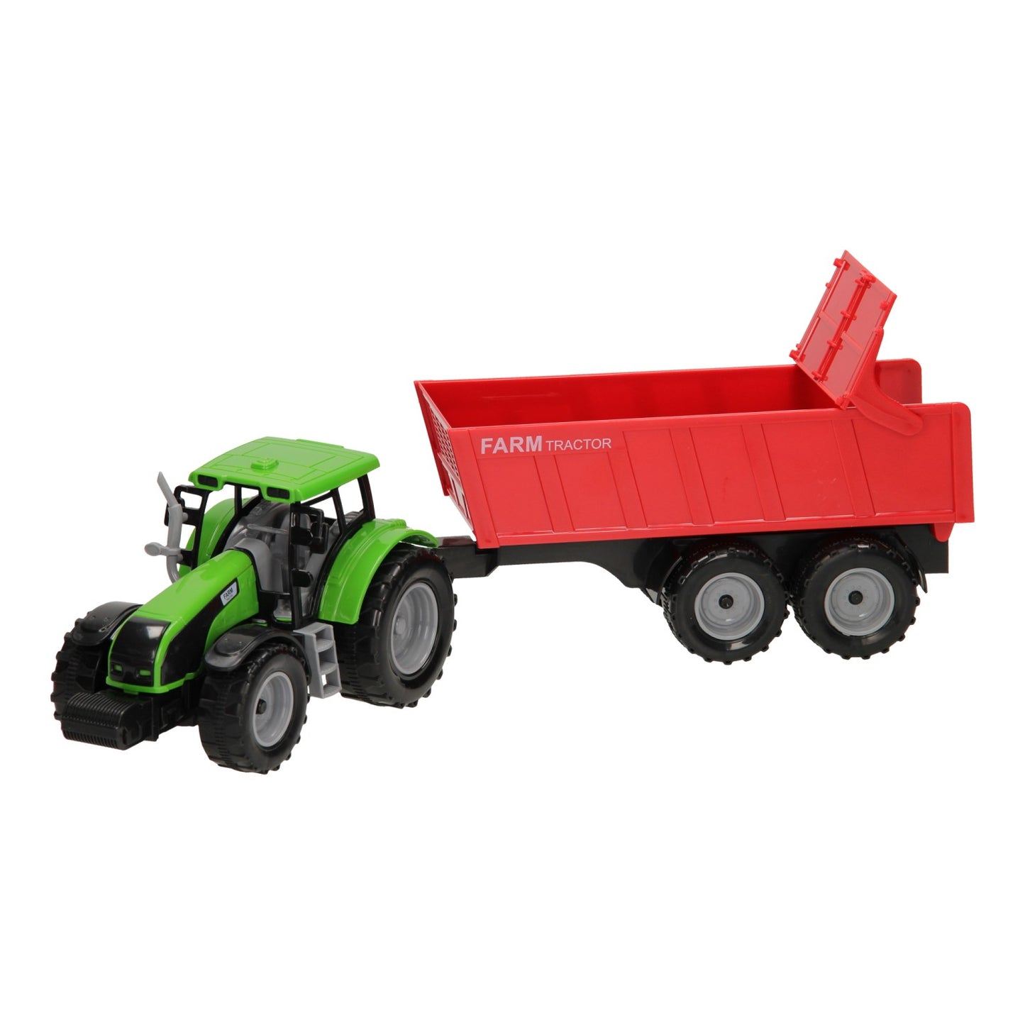 Traktor mit Trailer 1:32