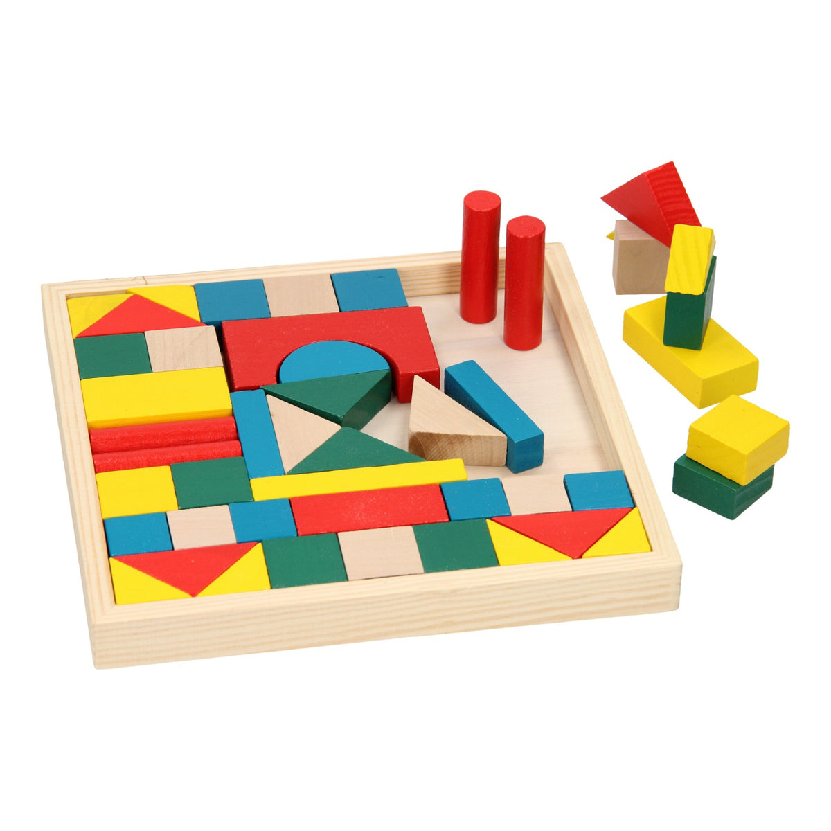 Holzbausteine, 48dlg.