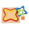 Holzform -Puzzle Schmetterlingsform