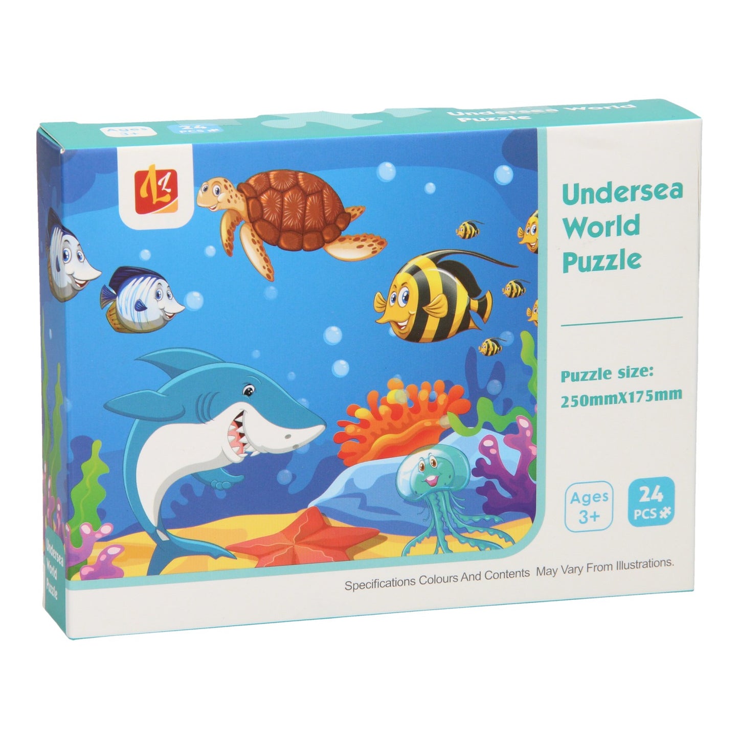 Puzzle Unterwasserwelt, 24st.
