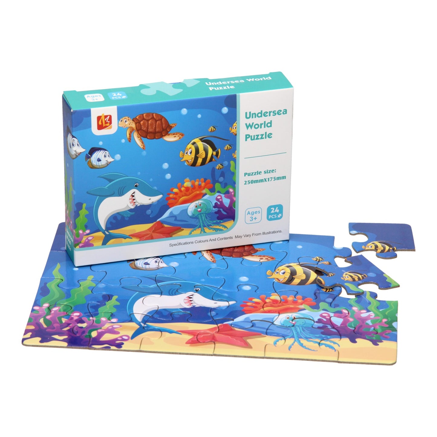 Puzzle Unterwasserwelt, 24st.