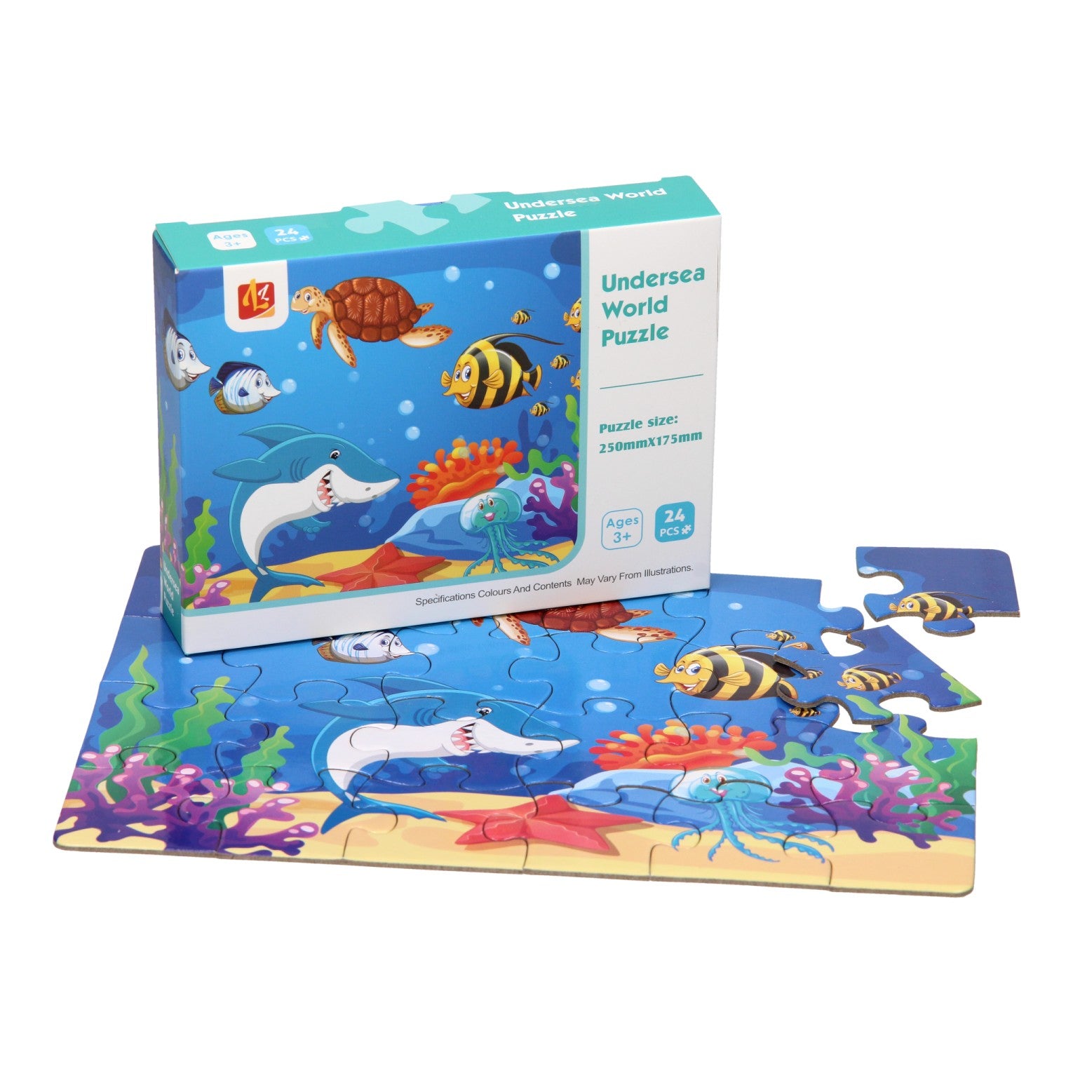 Puzzle Unterwasserwelt, 24st.