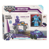 Max Roboter Transforming Set Launchbaan - lila - afbeelding 5