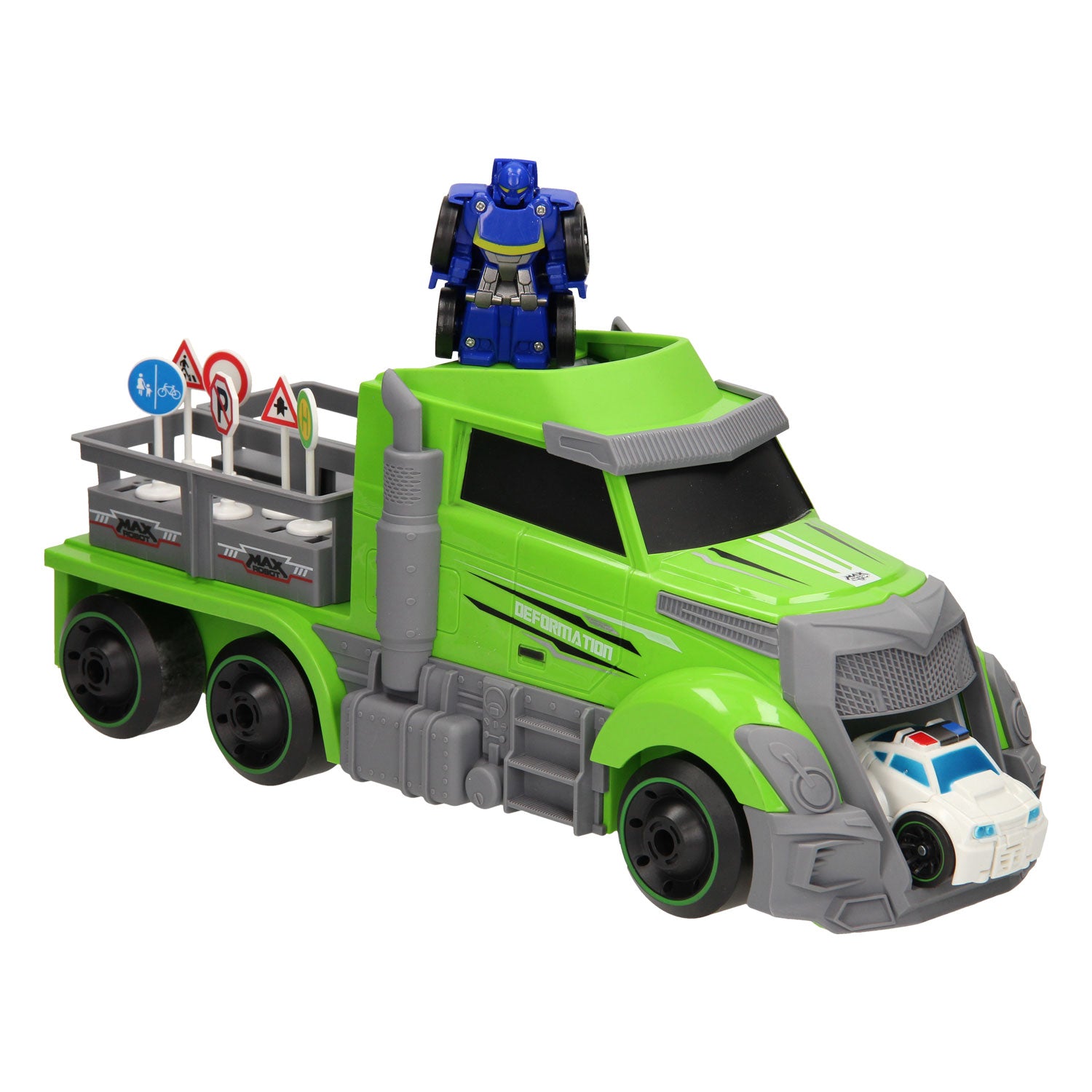 Max Roboter Max Roboter Transforming Set Mega Green