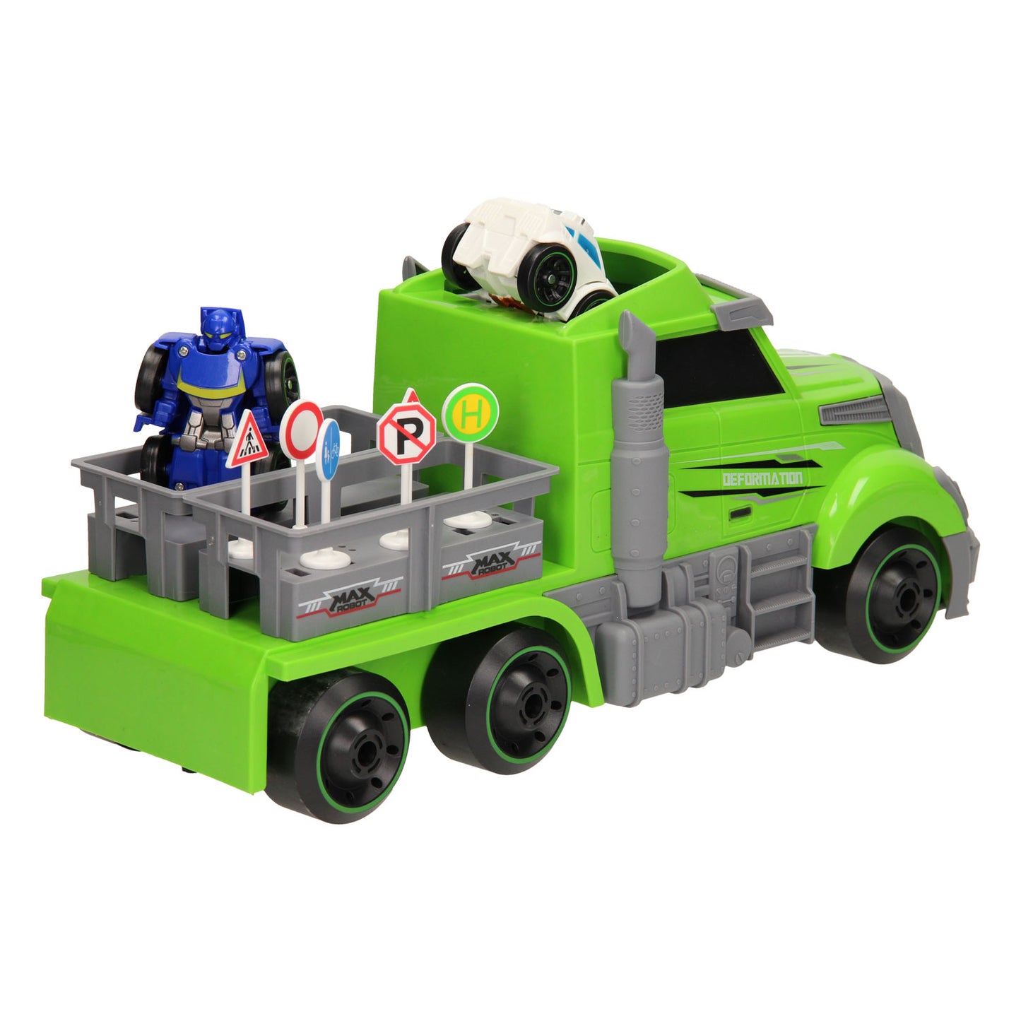 Max Roboter Max Roboter Transforming Set Mega Green