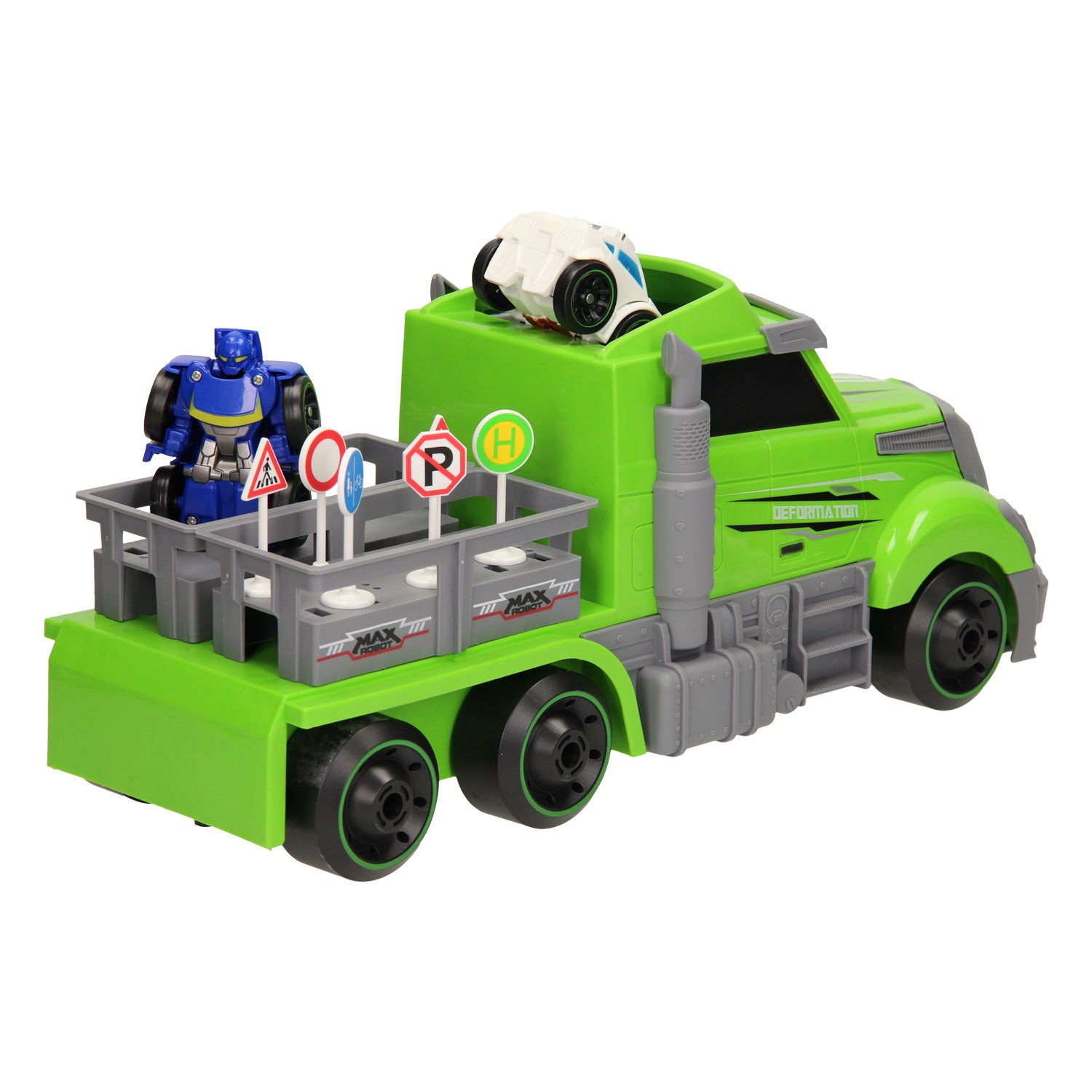 Max Roboter Max Roboter Transforming Set Mega Green