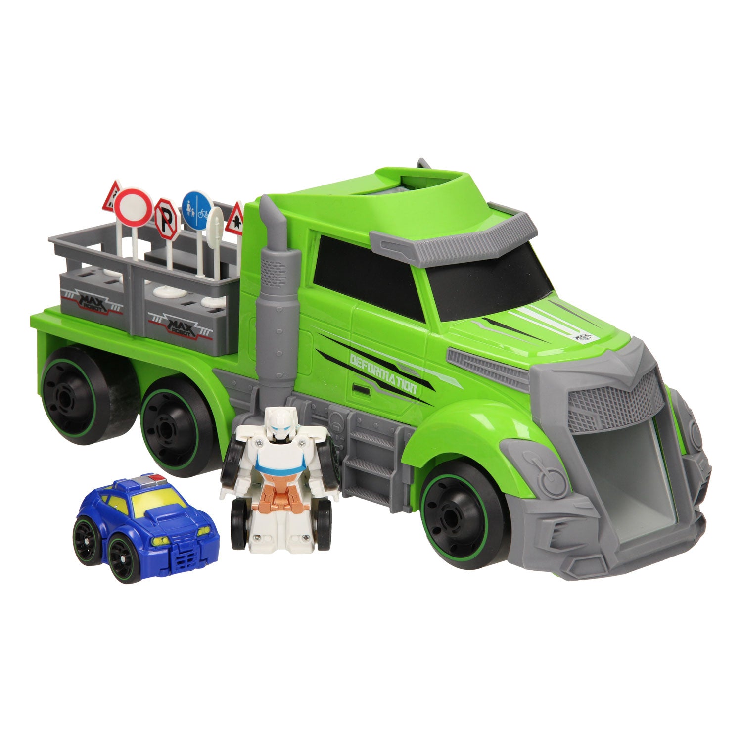 Max Roboter Max Roboter Transforming Set Mega Green