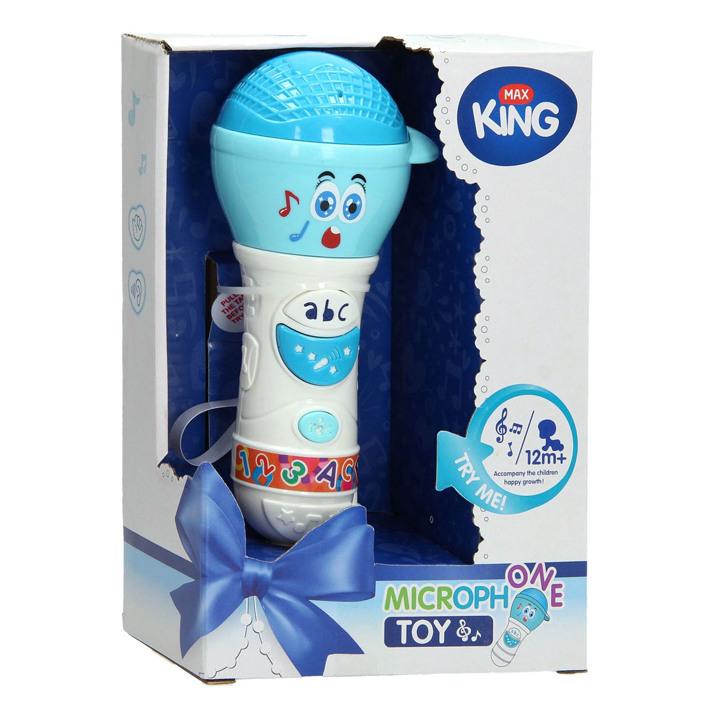 Kleinkindmikrofonblau