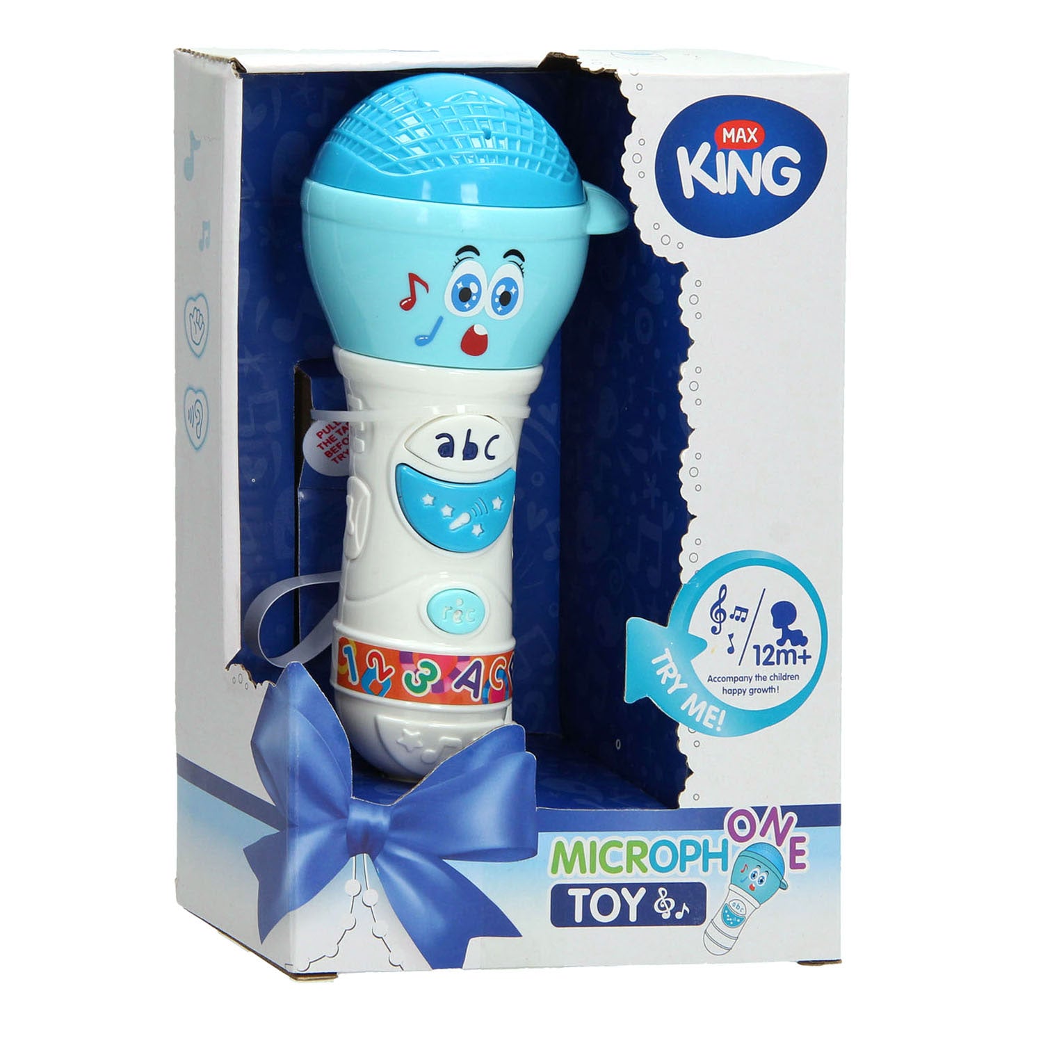 Kleinkindmikrofonblau