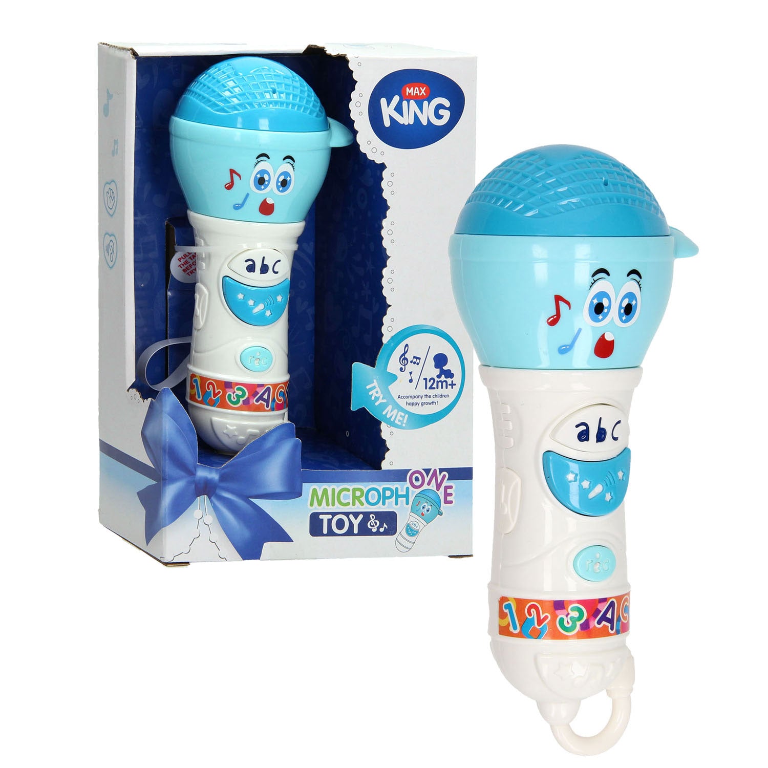 Kleinkindmikrofonblau