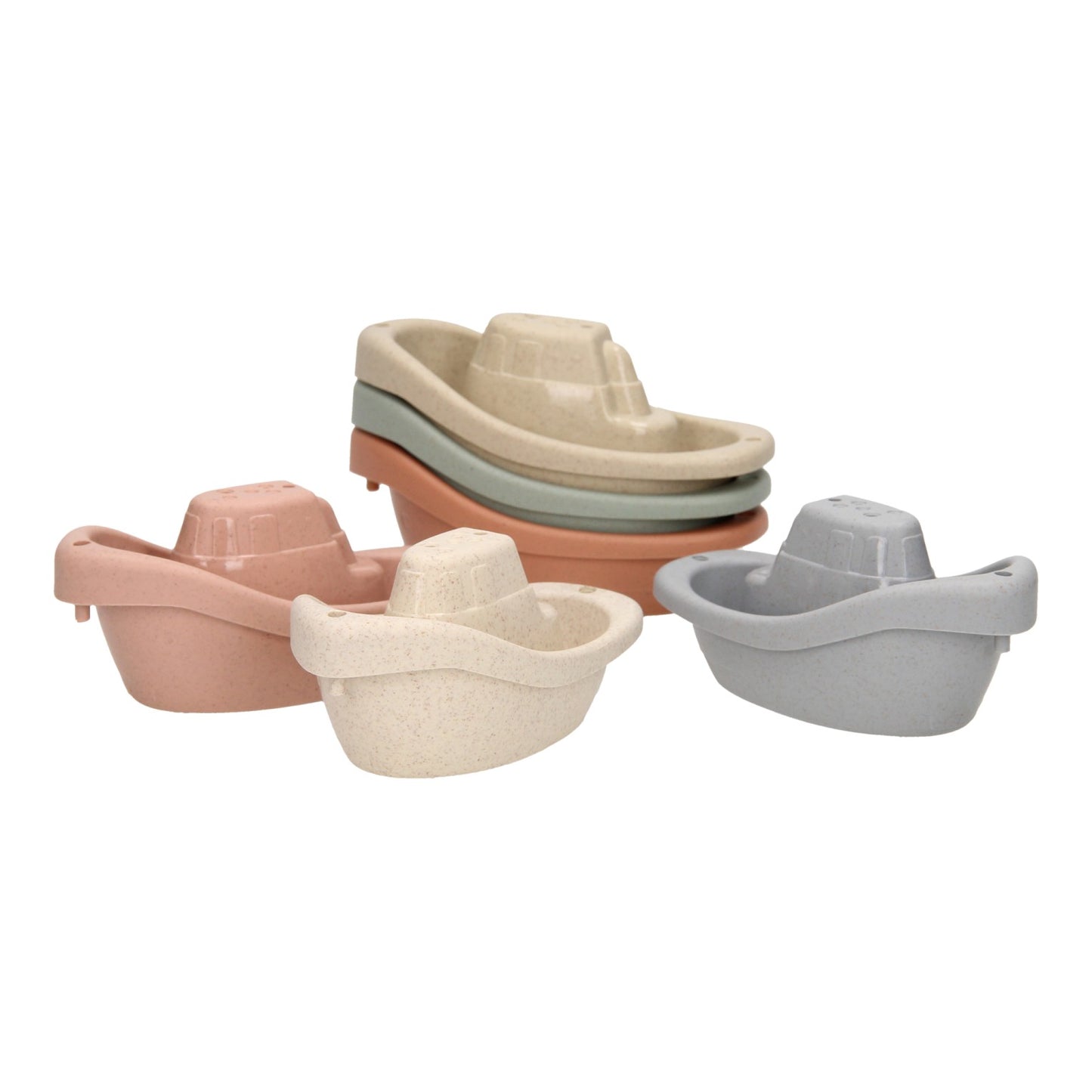 Lobbes Badeboote Pastell, 6 Stk.