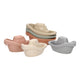 Lobbes Badeboote Pastell, 6 Stk.
