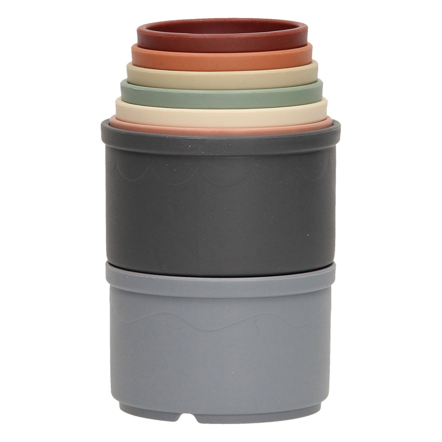 Lobbes Stapelbecher Pastell, 8 Stk.