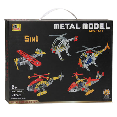 BAU -SET -Flugzeug 5in1, 212dlg.