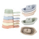 Lobbes Badetassen und Badeboote Pastell