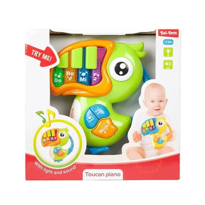 Kleine Sterne kleine Baby Klavier Toekan + Licht verschiedene Farben