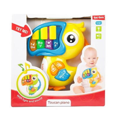 Kleine Sterne kleine Baby Klavier Toekan + Licht verschiedene Farben