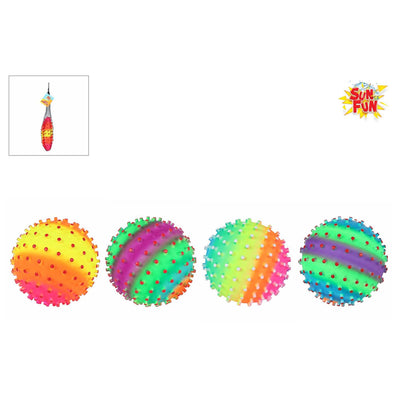 Sun Fun Noppenball Regenbogen 220gr 21cm