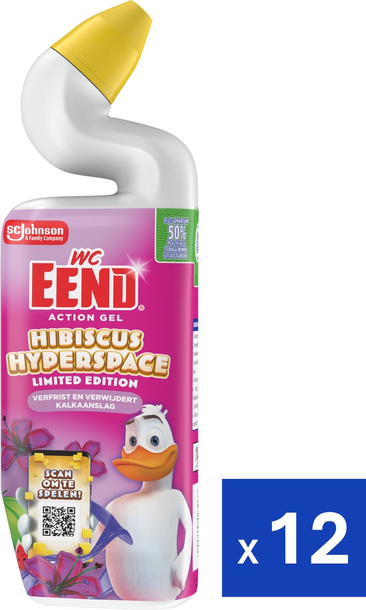 Toilettenente Toilettenreiniger Aktion Hibiskus Hyperraum