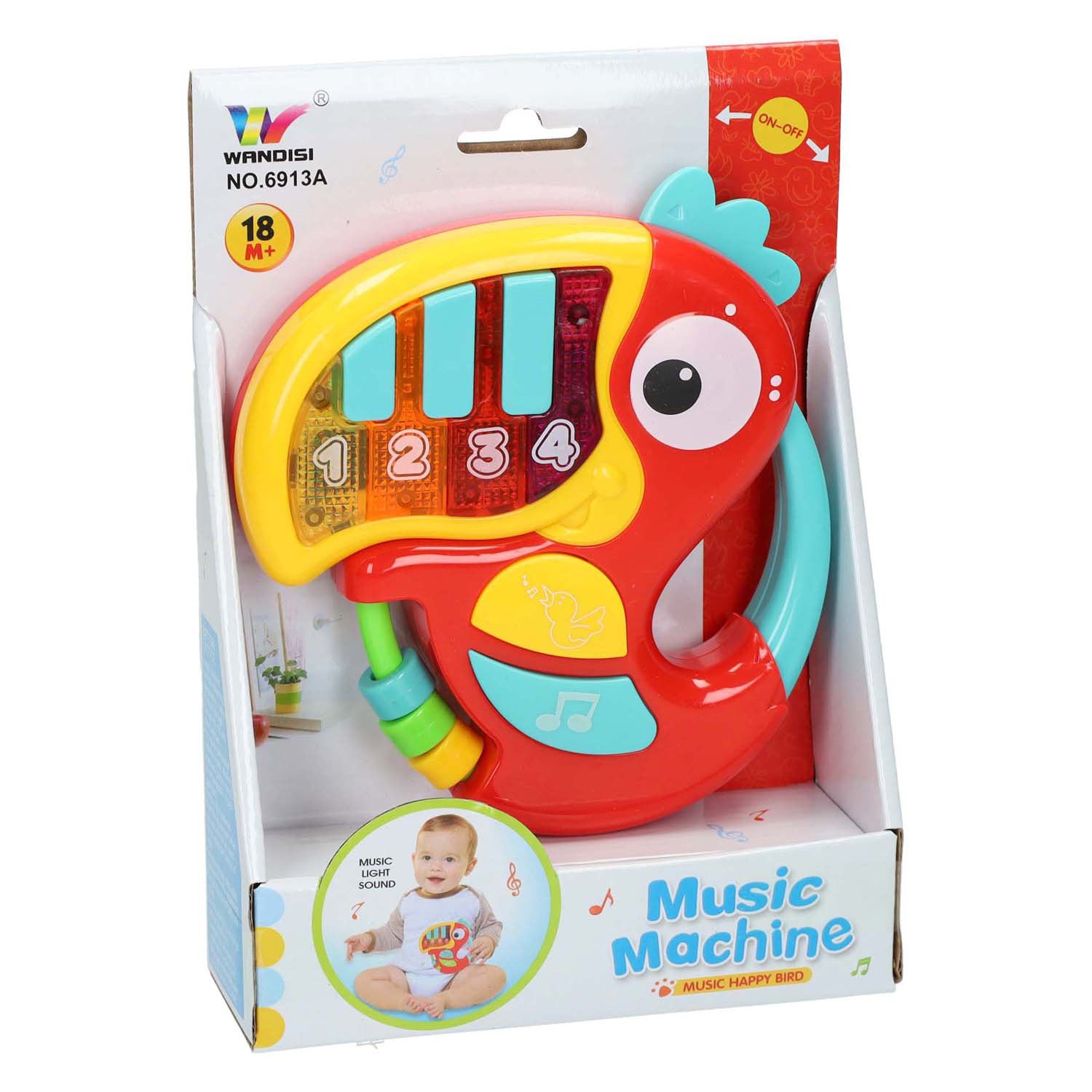 Kleinkindmusikpapagei