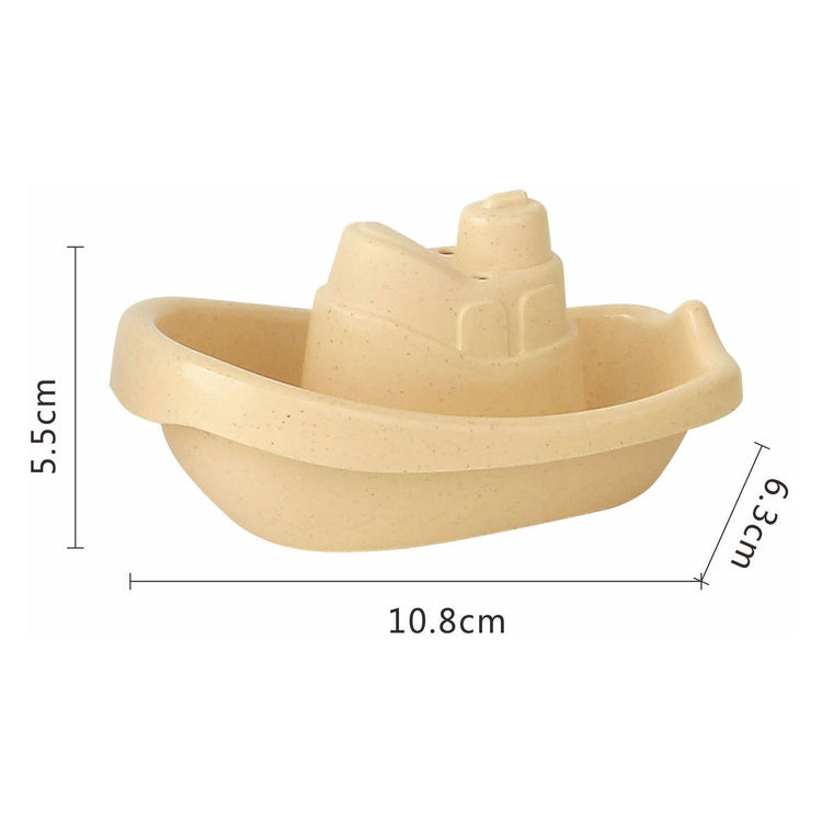 Badeboote Pastell, 6dlg.