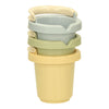 Lobbes Badeeimer Pastell, 3 Stk.