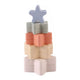 Stapelstars Pastell, 5st.