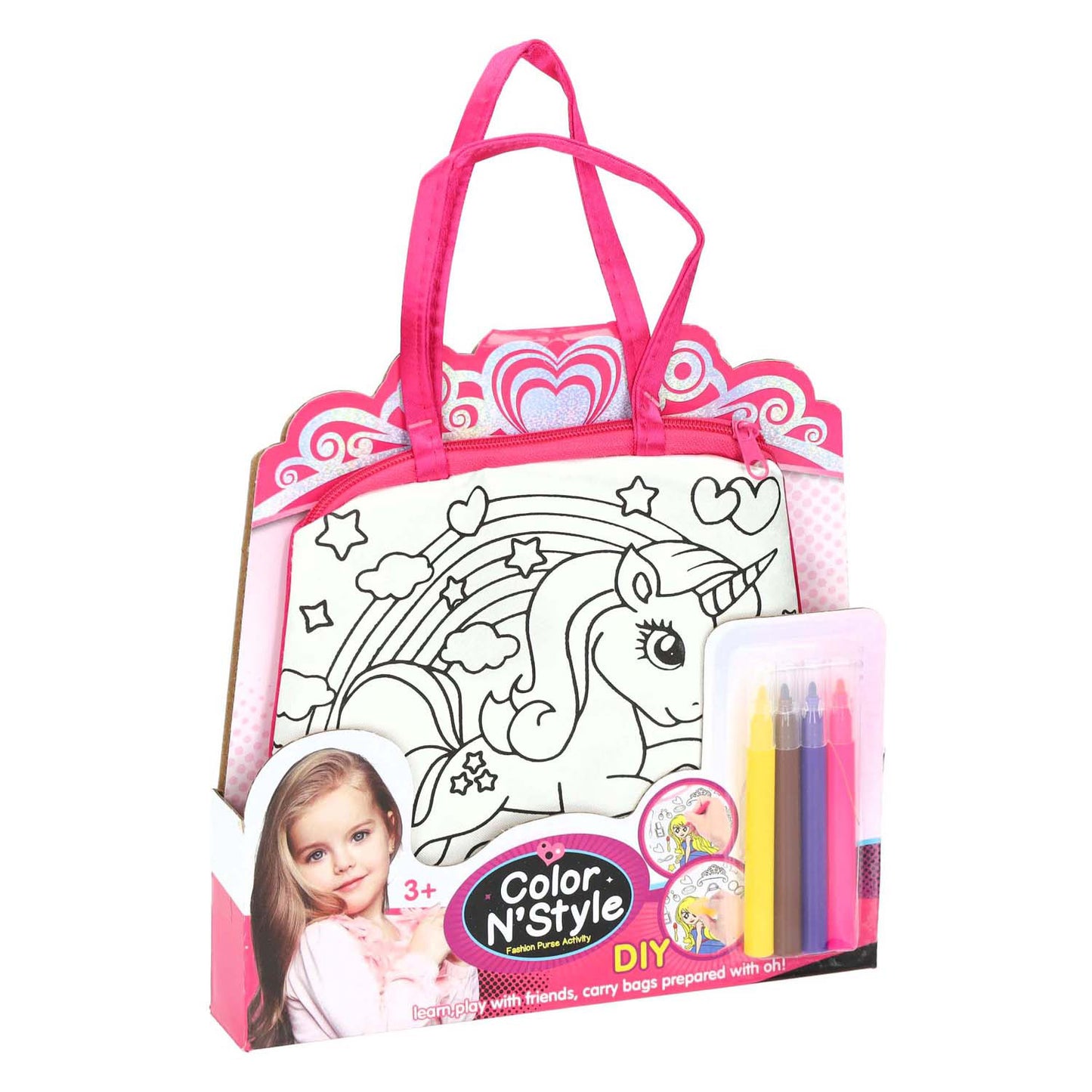Lobbes färbt Ihre eigene Einhorn-Tasche