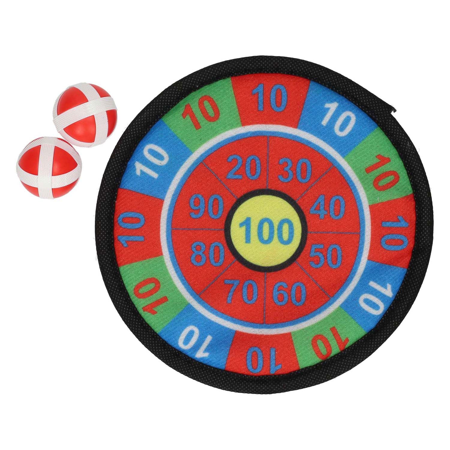 Lobbes Dartscheibe mit Klettverschluss klein