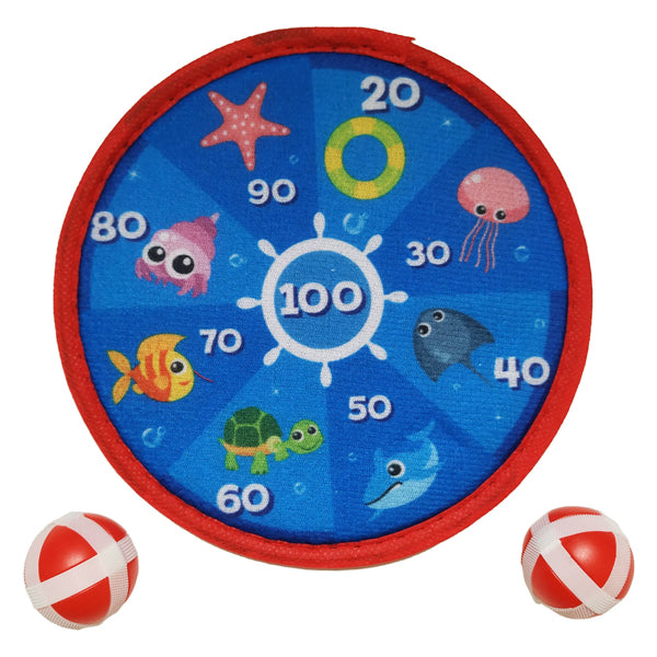 Dartboard -Klettverschluss kleiner Unterwasserwelt