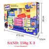 Vitalität Zand Set, 3x150gr mit Schlossformen
