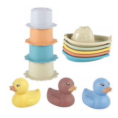 Set Bath Toy Pastell, 12dlg.