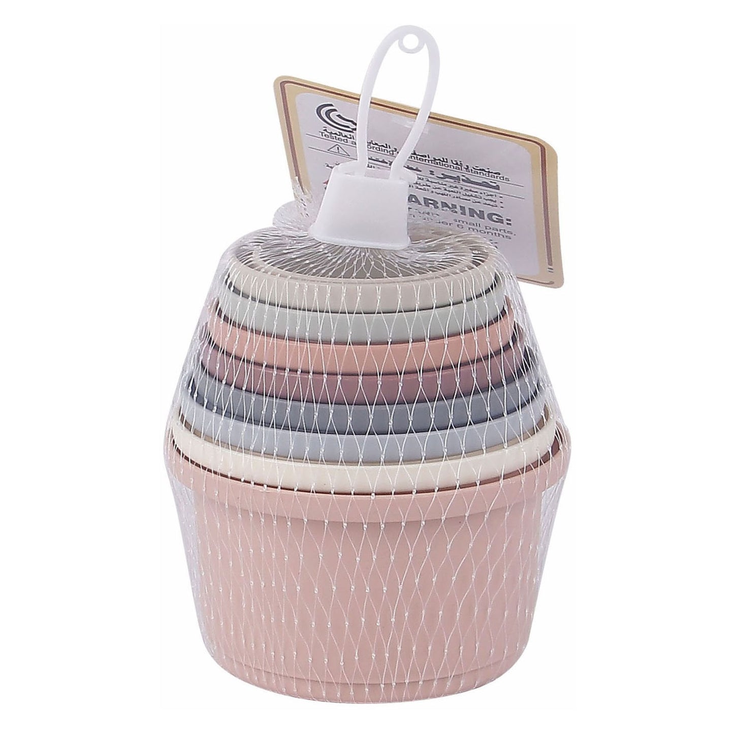 Wasserfallbecher Pastell, 8 Stk.