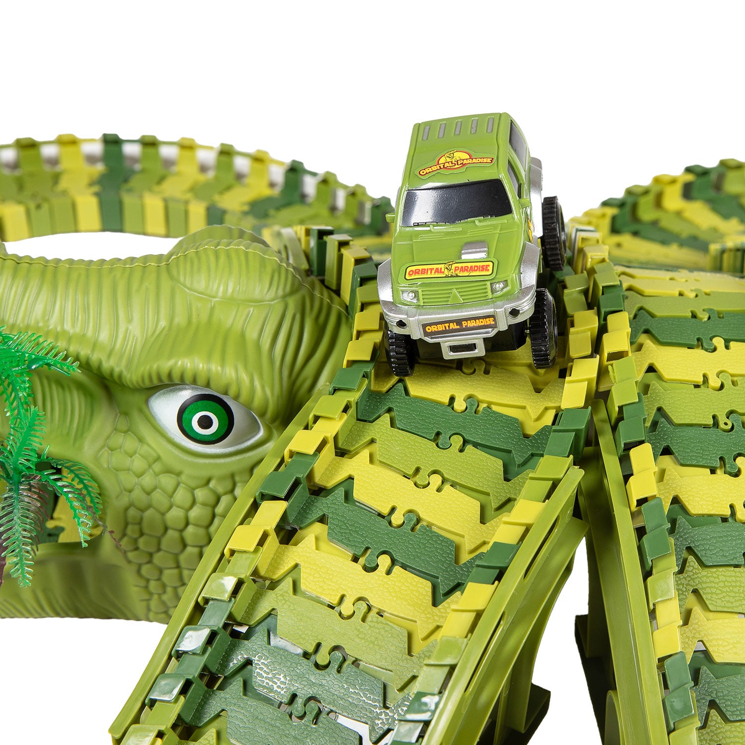 Lobbes Dinotrack umfangreiches Spielset, 200 Teile.