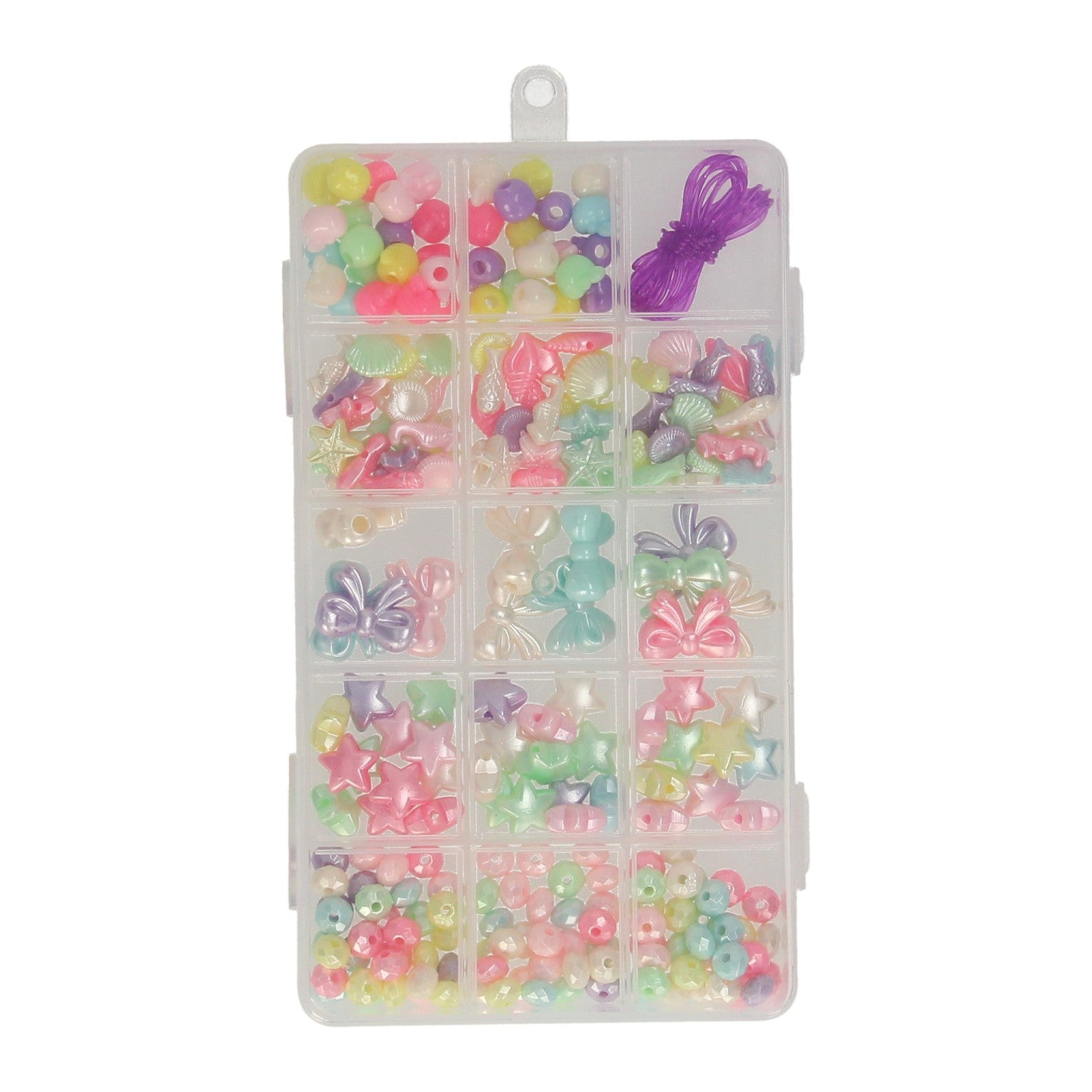 Perlenset, 15 Taschen