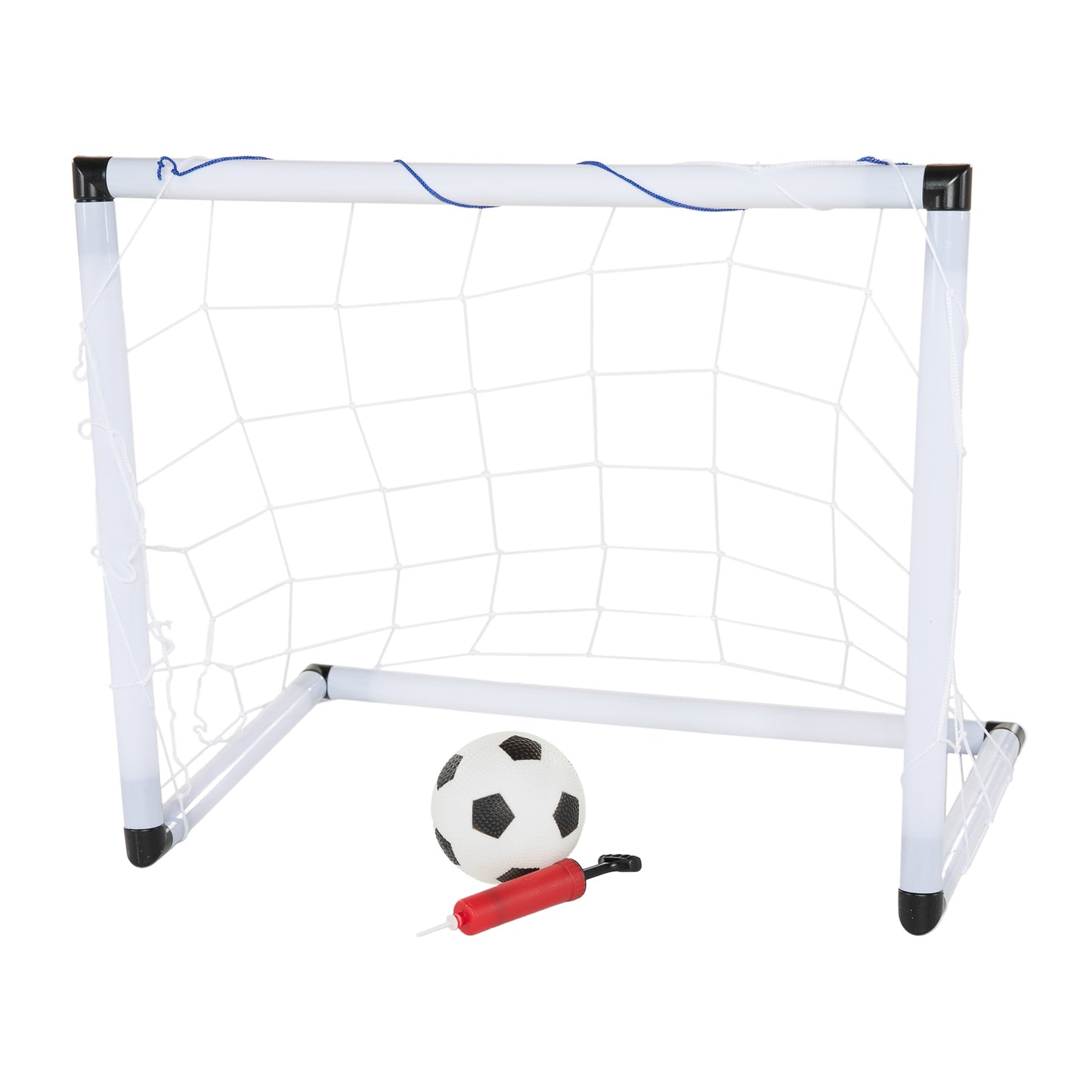 Fußballtor mit Ball