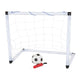 Fußballtor mit Ball