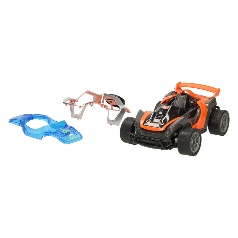 RC-gesteuertes Auto mit austauschbaren Karosserien