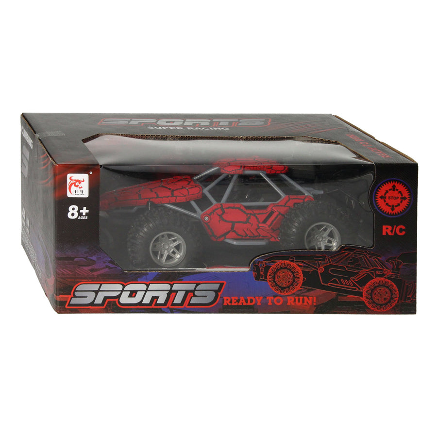 RC RC -Auto mit Rauchfunktion rot